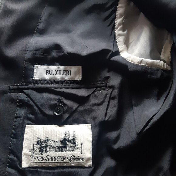 Pal Zileri SZ 44 from Tyner Shortens Made in Italy Men's Black Sport Jacket - Picture 9 of 16